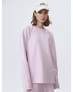 Свитшот оверсайз с декоративными швами Sela