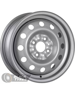 Стальной диск Ваз 2112 5x14/4x98 D58.6 ET35, Серебристые Accuride