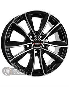 Литой диск 642 6.5x16/5x100 D57.1 ET38, Черные Neo