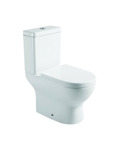 Унитаз напольный CADIZ CDB31126DP белый, с крышкой микролифт Olive's