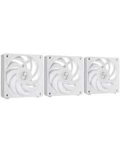 Комплект вентиляторов UNI Fan P28 120 White, 120 мм, 2600rpm, 32.1 дБ, 4-pin PWM, 3шт, белый (G99.12P283W.R0) Lian li