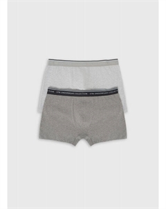 Трусы-транки, 2 шт., Серый Ostin