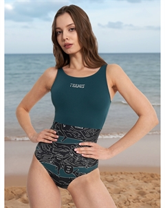 Купальник слитный женский, Черный Termit