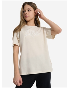 Футболка для девочек Classic, Бежевый Puma
