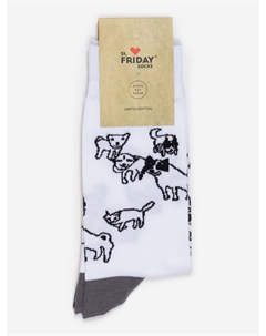 Носки Socks, Собаки, Белый St. friday
