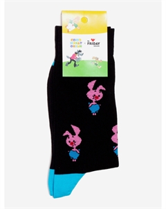 Носки с рисунками St.Friday Socks, Пятачок, Черный St. friday