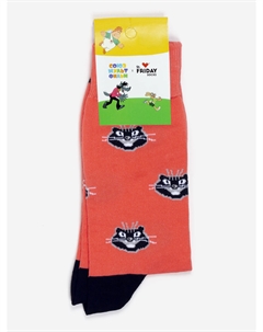 Носки с рисунками St.Friday Socks, Багира, Розовый St. friday