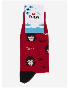 Носки с рисунками St.Friday Socks, Рэмбо, Красный St. friday