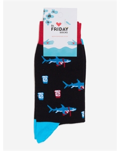 Носки Socks, Акулатте, Черный St. friday