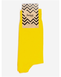 Носки однотонные St.Friday Socks, Желтые, Желтый St. friday