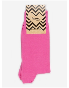 Носки однотонные St.Friday Socks, Розовые, Розовый St. friday