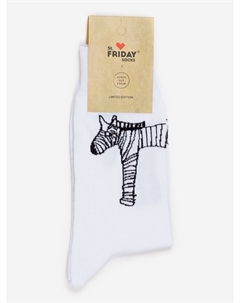 Носки Socks, Зебра, Черный St. friday