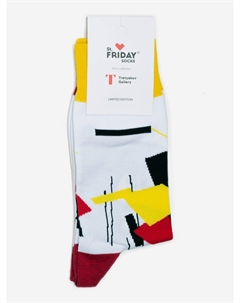 Носки с рисунками St.Friday Socks, Супрематизм, Белый St. friday