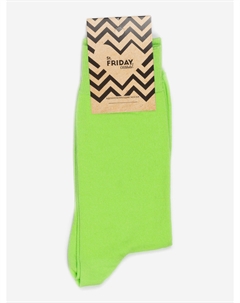 Носки однотонные St.Friday Socks, Светло-зелёные, Зеленый St. friday