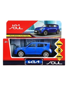 Машина металлическая KIA, - SOUL-12-BU No name