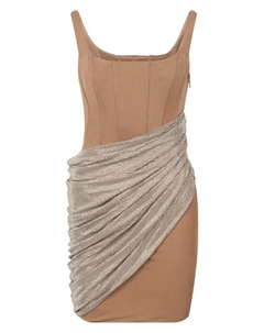 Платье с отделкой стразами Giuseppe di morabito