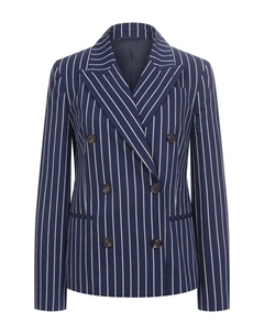 Жакет из хлопка и шелка Brunello cucinelli