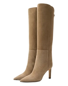 Замшевые сапоги Alizze 85 Jimmy choo