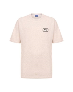 Хлопковая футболка Hugo blue