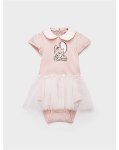 Платье-боди детское трикотажное для девочек Playtoday newborn