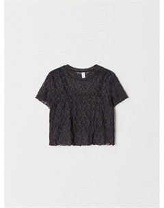 Укороченный кружевной топ для девочек Sela
