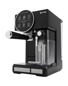 Кофеварка VT-8490, рожковая, черный Vitek