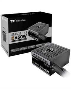 Блок питания Thermaltake Smart BX3 650W 80 Plus Bronze (PS-SPD-0650NNFABE-3)