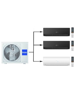 Мульти сплит-система на 3 комнаты Haier