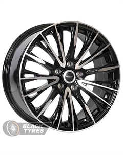 Литой диск XH304 7.5x17/5x114.3 D67.1 ET40, Черные Lizardo