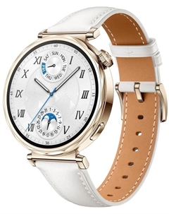 Смарт-часы Huawei Watch GT 5, 1.32" Amoled, белый/золотистый (JNA-B19/55020DHA)