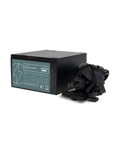 Блок питания 600 Вт ATX LE600, 120 мм, 80 Plus, Retail (LE600-120BFV1) Mastero