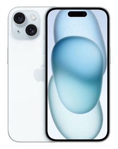 Apple iPhone 15 SIM 128 ГБ, голубой