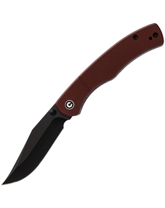Складной нож Clingman, сталь Nitro-V, рукоять G10, burgundy Civivi