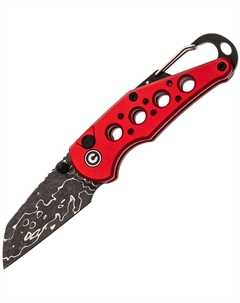Складной нож Pragma, сталь Damascus, рукоять алюминий, красный Civivi