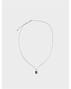 Ожерелье с подвеской "замок", серебро Tais