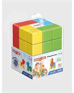 Конструктор "Магнитные кубики", блистер, 16 эл. Geomag