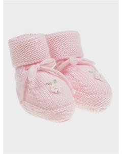 Пинетки с цветочной вышивкой Tomax