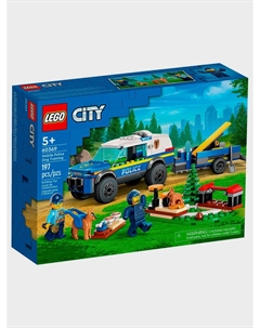 Конструктор CITY "Дрессировка полицейской собаки на выезде" Lego