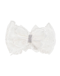 Белая резинка-бант для волос Tais