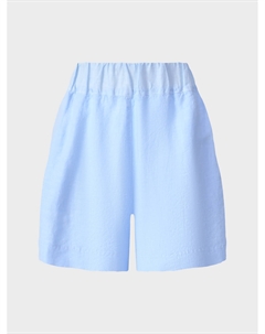 Шорты льняные голубые 120% lino