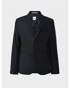 Пиджак в полоску, черный Boss