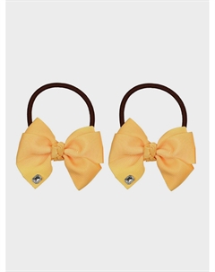 Резинка с желтым бантиком и камнем, 2 шт Tais