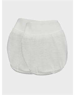 Пинетки, белые Bamboobebe