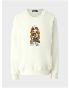Свитшот с принтом "Спаниель" Flashin'