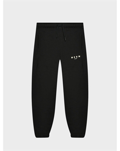 Спортивные брюки с лого, серые Msgm