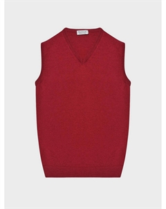 Базовый вязаный жилет, бордовый Blackheath