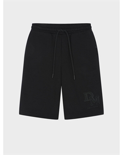 Черные бермуды с вышитым лого Dan maralex