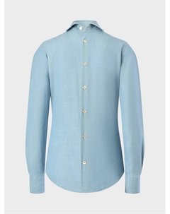 Рубашка из мягкого денима, синяя Eleventy