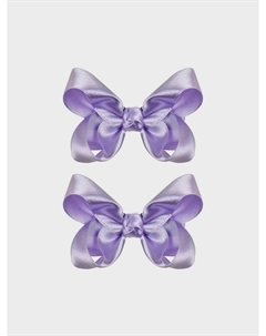 Зажим для волос атласный фиолетовый, 2 шт Tais