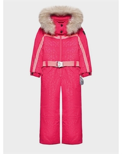 Комбинезон с капюшоном, малиновый Pinbina